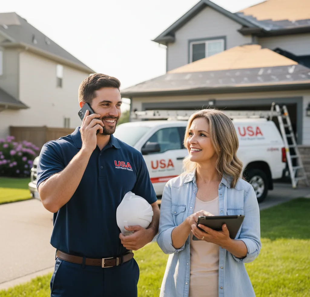 USA Roof Repair Experts customer support in Broomfield